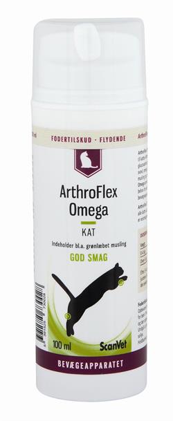 ScanVet Arthroflex Omega KAT. Tilskudsfoder til bevægeapparatet hos kat. 100 ml
